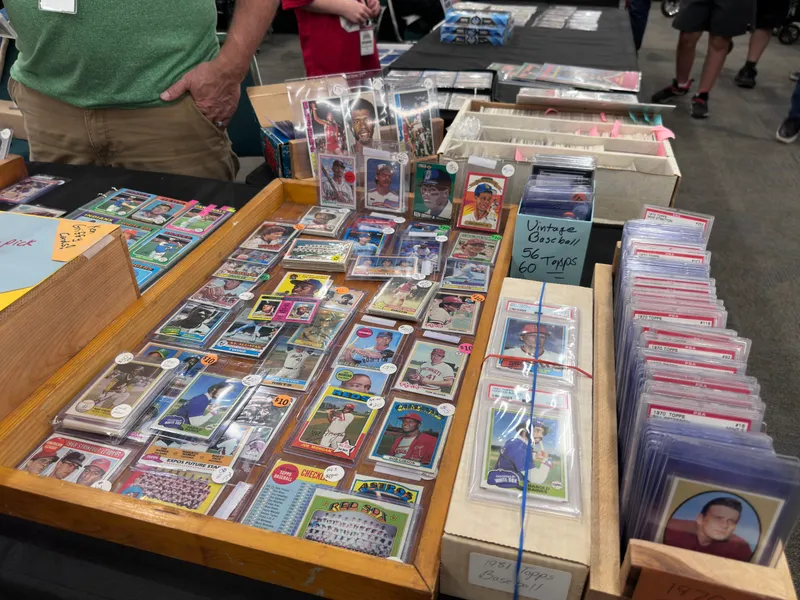 Photo from the Deschutes County Fair & Expo Center card show