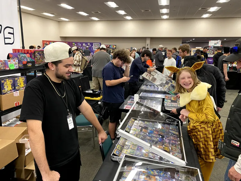Photo from the Deschutes County Fair & Expo Center card show